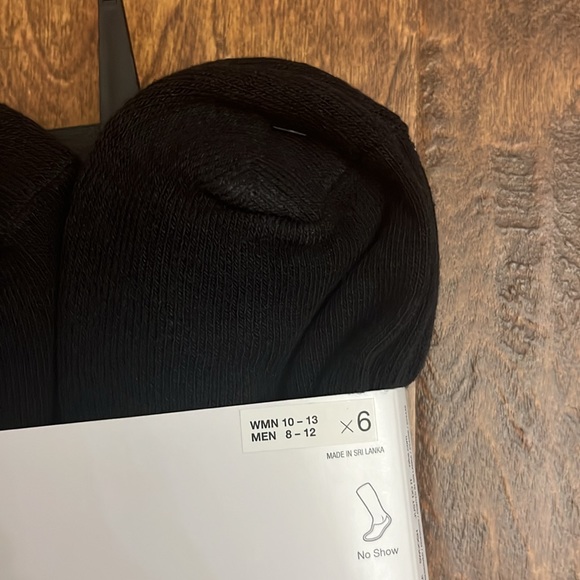 Nike Everyday No Show Cotton Cushioned Socks 6 Pack - Picture 3 of 16